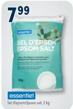 Familiprix ESSENTIEL, Epsom salt, 2 kg offer