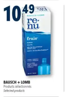 Familiprix BAUSCH + LOMB Selected products offer