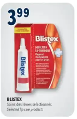 Familiprix BLISTEX, Selected lip care products offer