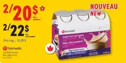 Familiprix BIOMEDIC, Meal replacement, 6 x 235 ml offer