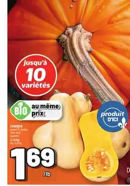 Metro COURGES | SQUASHES offer