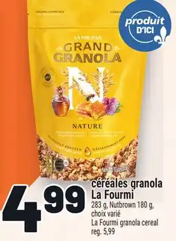 Metro CÉRÉALES GRANOLA LA FOURMI | LA FOURMI GRANOLA CEREAL offer