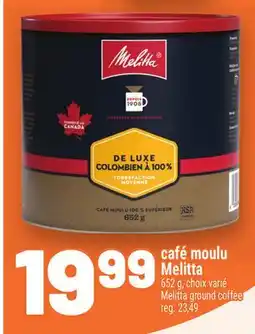Metro CAFÉ MOULU MELITTA | MELITTA GROUND COFFEE offer
