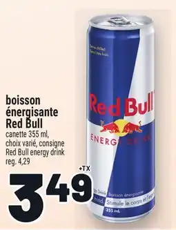 Metro BOISSON ÉNERGISANTE RED BULL | RED BULL ENERGY DRINK offer