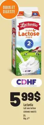 Metro LAIT SANS LACTOSE LACTANTIA offer