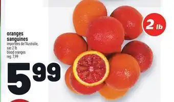 Metro ORANGES SANGUINES | BLOOD ORANGES offer