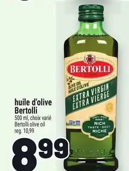 Metro HUILE D'OLIVE BERTOLLI | BERTOLLI OLIVE OIL offer