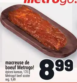 Metro MACREUSE DE BOEUF METROGO! | METROGO! BEEF SCOTER offer