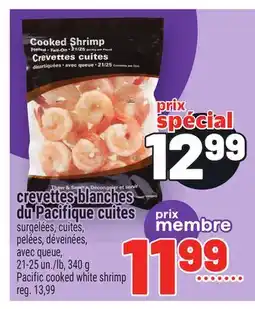 Metro CREVETTES BLANCHES DU PACIFIQUE CUITES | PACIFIC COOKED WHITE SHRIMP offer