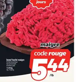Metro BOEUF HACHÉ MAIGRE | LEAN GROUND BEEF offer