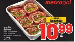 Metro ROSETTES DE BOEUF | BEEF PINWHEELS offer