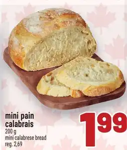 Metro MINI PAIN CALABRAIS | MINI CALABRESE BREAD offer