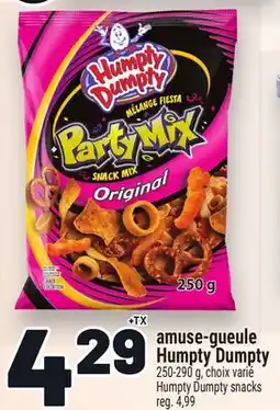 Metro AMUSE-GUEULE HUMPTY DUMPTY | HUMPTY DUMPTY SNACKS offer