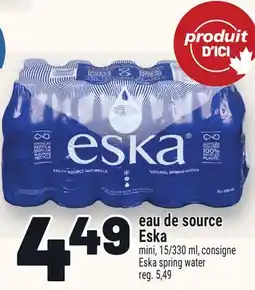 Metro EAU DE SOURCE ESKA | ESKA SPRING WATER offer