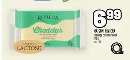Metro FROMAGE CHEDDAR DOUX MAISON RIVIERA offer