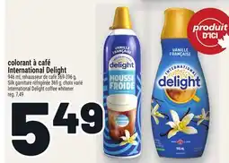 Metro COLORANT À CAFÉ INTERNATIONAL DELIGHT | INTERNATIONAL DELIGHT COFFEE WHITENER offer
