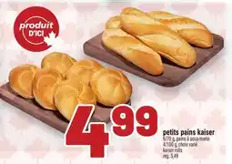 Metro PETITS PAINS KAISER | KAISER ROLLS offer