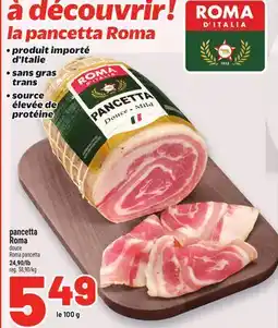 Metro PANCETTA ROMA | ROMA PANCETTA offer