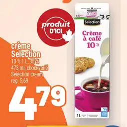 Metro CRÈME SELECTION | SELECTION CREAM offer