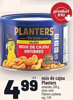 Metro NOIX DE CAJOU PLANTERS | PLANTERS CASHEWS offer