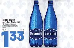 Metro EAU DE SOURCE GAZÉIFIÉE MONTELLIER | MONTELLIER CARBONATED SPRING WATER offer