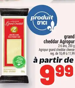 Metro GRAND CHEDDAR AGROPUR | AGROPUR GRAND CHEDDAR CHEESE offer