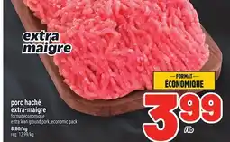 Metro PORC HACHÉ EXTRA-MAIGRE | EXTRA LEAN GROUND PORK offer