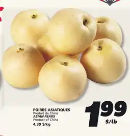IGA ASIAN PEARS offer