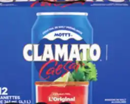 IGA CLAMATO CAESAR ALCOHOLIC MALT BEVERAGE offer