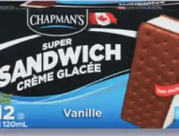 IGA CHAPMAN'S FROZEN TREATS offer