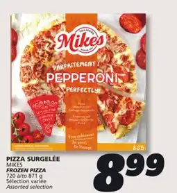 IGA FROZEN PIZZA offer