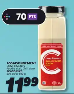 IGA COMPLIMENTS SEASONING offer