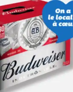 IGA BUDWEISER BEER offer