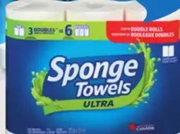 IGA SPONGE TOWELS PAPER TOWELS, FACIAL TISSUES OR BATHROOM TISSUE offer