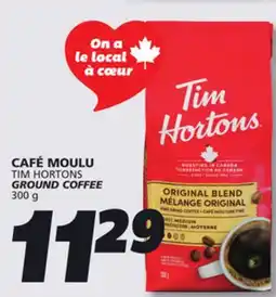 IGA TIM HORTONS GROUND COFFEE offer