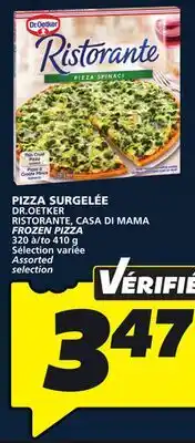 IGA DR.OETKER RISTORANTE FROZEN PIZZA offer