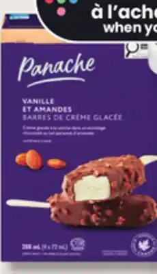 IGA PANACHE ICE CREAM BARS OR ICE CREAM offer