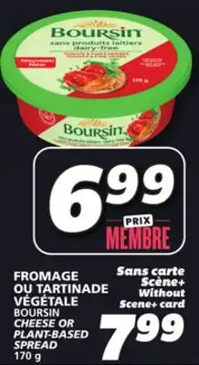 IGA BOURSIN CHEESE OR PLANT-BASED SPREAD offer
