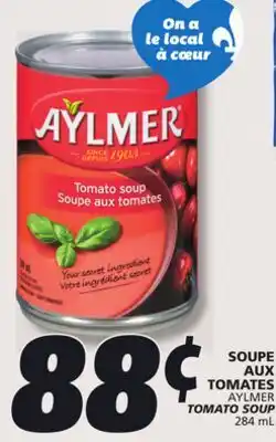 IGA AYLMER TOMATO SOUP offer