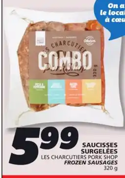 IGA FROZEN SAUSAGES offer