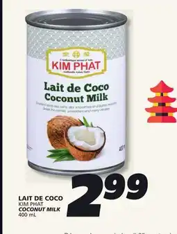 IGA KIM PHAT COCONUT MILK offer