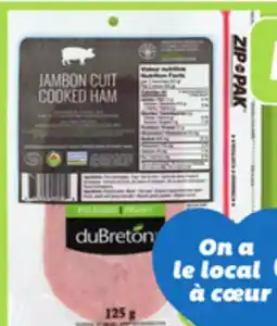 IGA PAYSAN NATUREL OR DU BRETON ORGANIC SHAVED OR SMOKED OR WHITE HAM offer