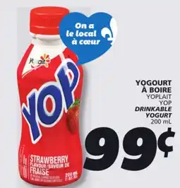 IGA YOPLAIT YOP DRINKABLE YOGURT offer