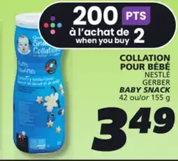 IGA GERBER BABY SNACK offer