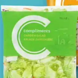 IGA COMPLIMENTS GARDEN SALAD offer