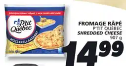 IGA P'TIT QUÉBEC SHREDDED CHEESE offer