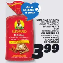 IGA SUN-MAID RAISIN BREAD offer