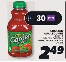 IGA MOTT'S GARDEN COCKTAIL VEGETABLE COCKTAIL offer