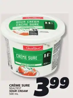 IGA SEALTEST SOUR CREAM offer