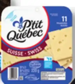 IGA P'TIT QUÉBEC CHEESE SLICES offer